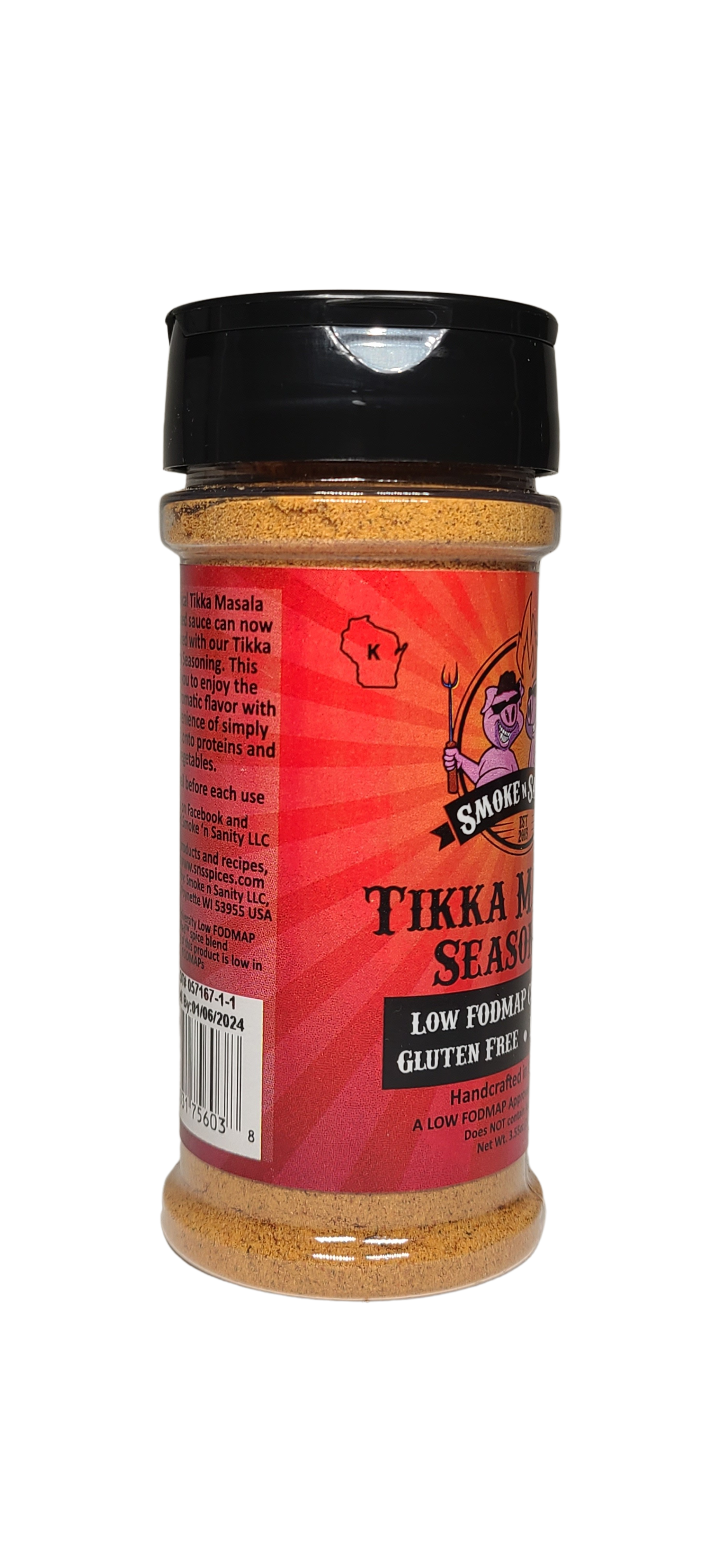 Smoke n Sanity – Großhandel Gewürzmischungen – Tikka Masala Seasoning - FODMAP-zertifiziert - Glutenfrei6