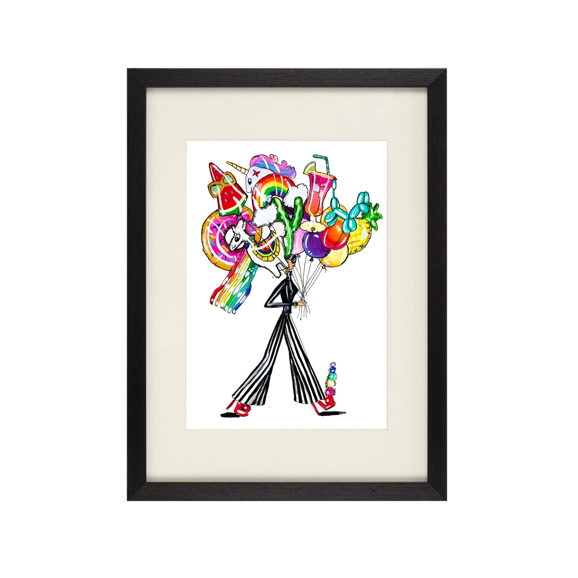 Charlotte Posner - Wholesale Art Print - HAPPY WALK PRINT2