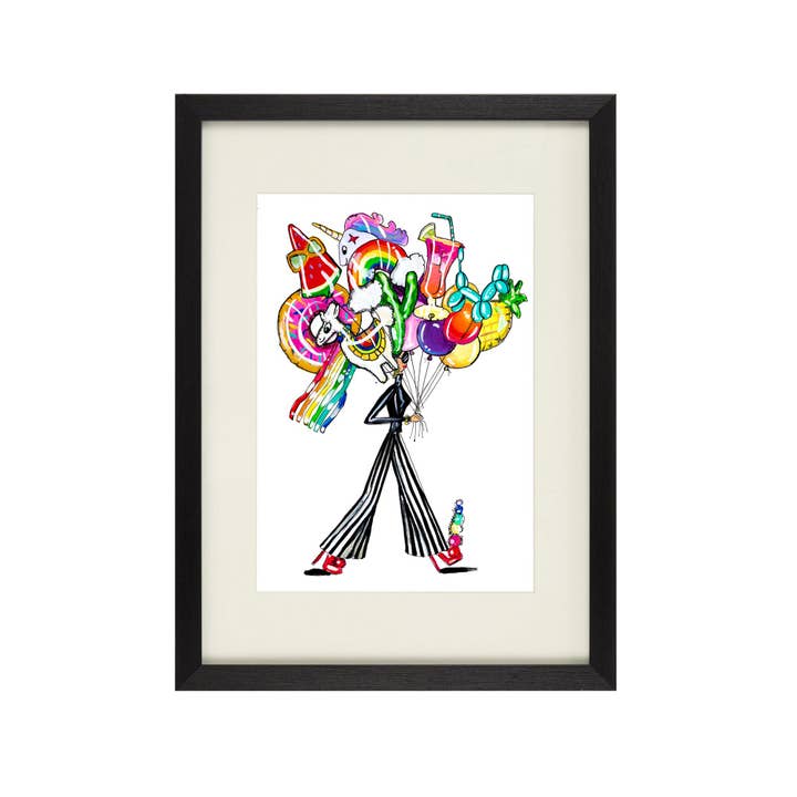 Charlotte Posner - Wholesale Art Print - HAPPY WALK PRINT2