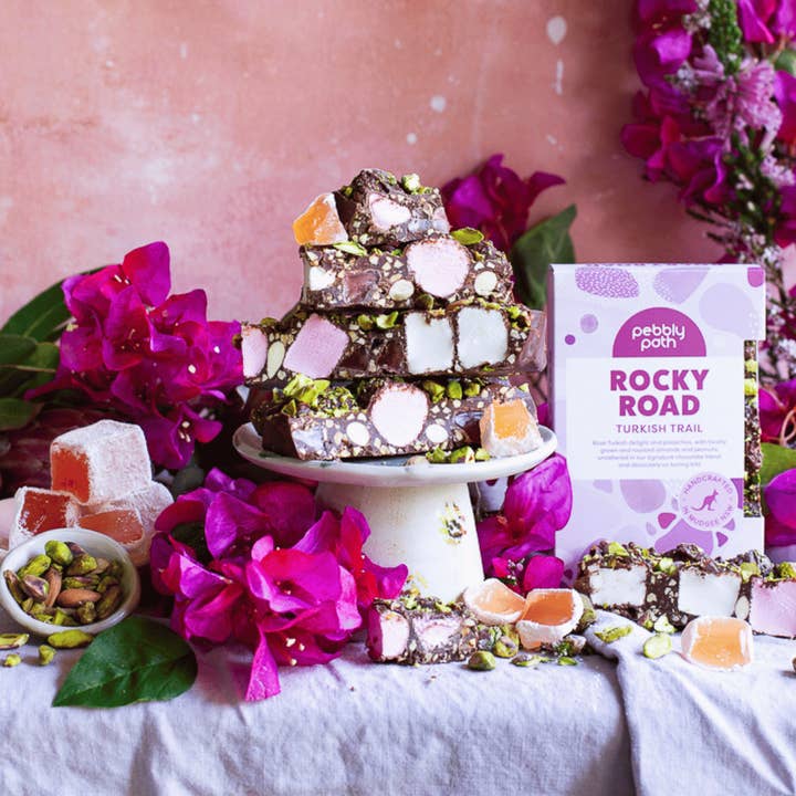 Pebbly Path Rocky Road - Wholesale Chocolate bar - Turkish Trail Rocky Road