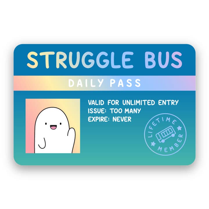 Maison Chanamon – Engroshandel Klistermærke – Kæmpebuspas Holografisk Klistermærke1