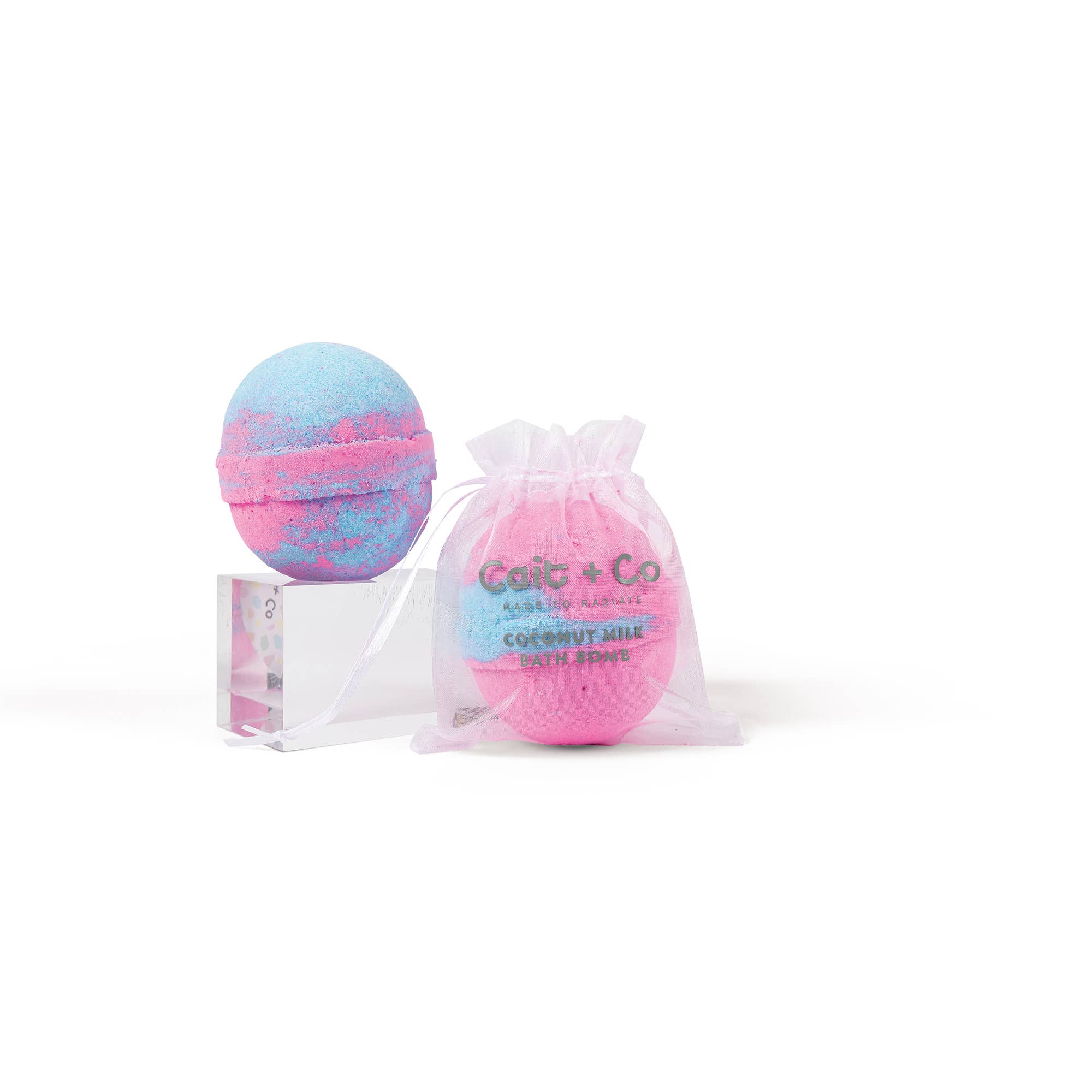 Cait + Co - Wholesale Bath Bomb/Fizz - Sapphire Bath Bomb