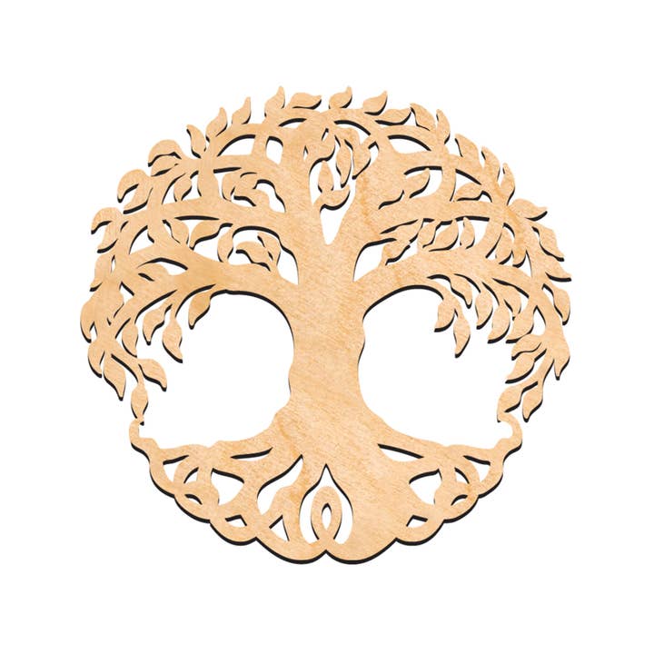 Designocracy - Wholesale Wall Accent - Celtic Tree of Life Wall Door Decor Celtic Art
