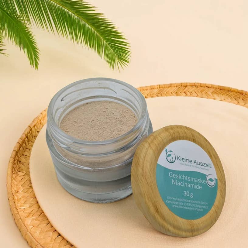 Kleine Auszeit Manufaktur - Vente Masque pour le visage - Masque facial Niacinamide - affine les pores1