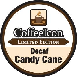 Coffeeicon Decaf Candy Cane - 24ct for wholesale by Coffeeicon
