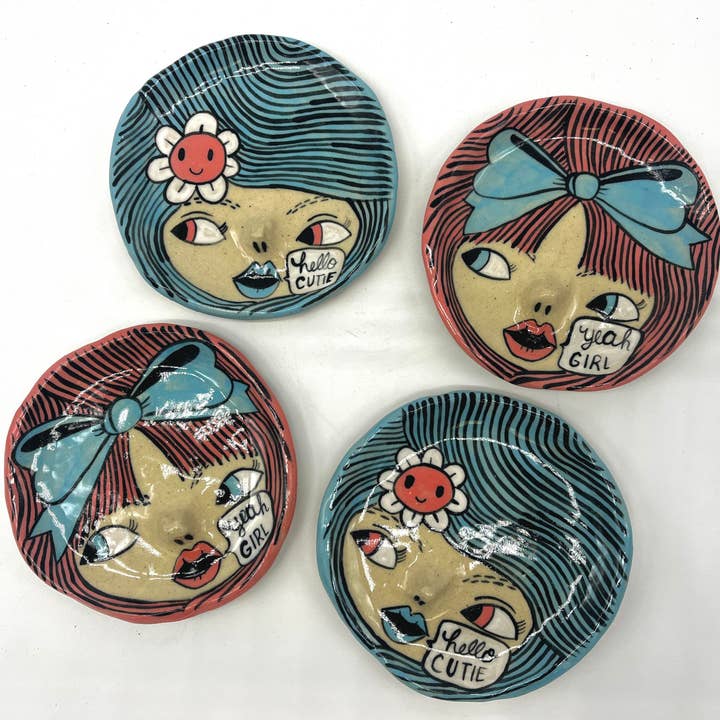 Girlfriends Ring Dishes for wholesale by Erika Rier