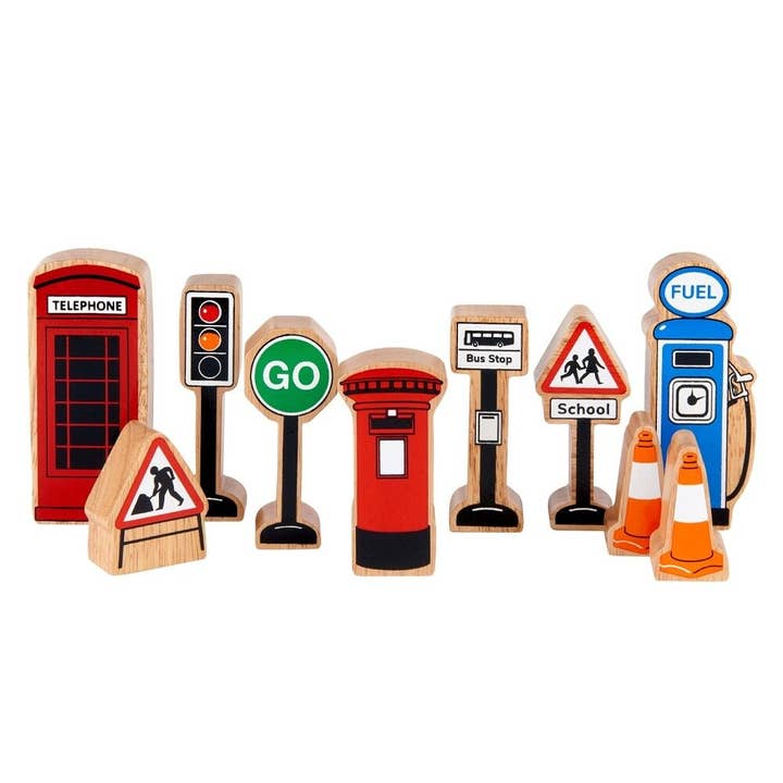 Town Playset, 10-teilig für den Großhandel von Lanka Kade Fairtrade