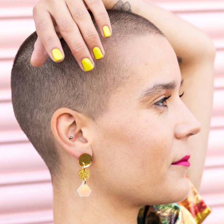 A Little Idea – wholesale Dangle earrings – 'Debbie Harry' collection2