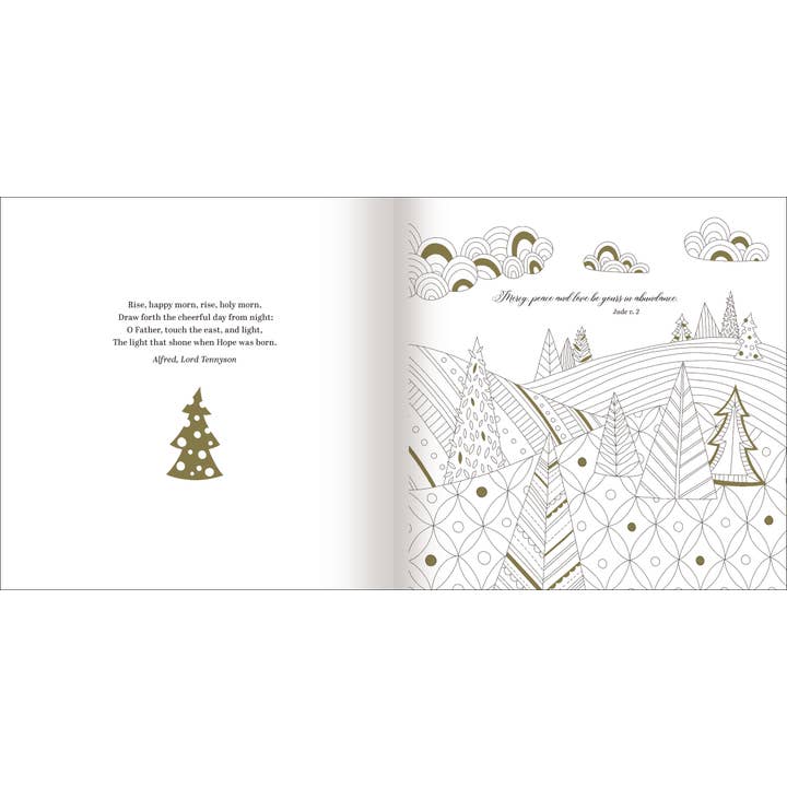 HarperCollins Christian Publishing - Wholesale Coloring & Activity Book - Adult - Good Tidings At Christmas3