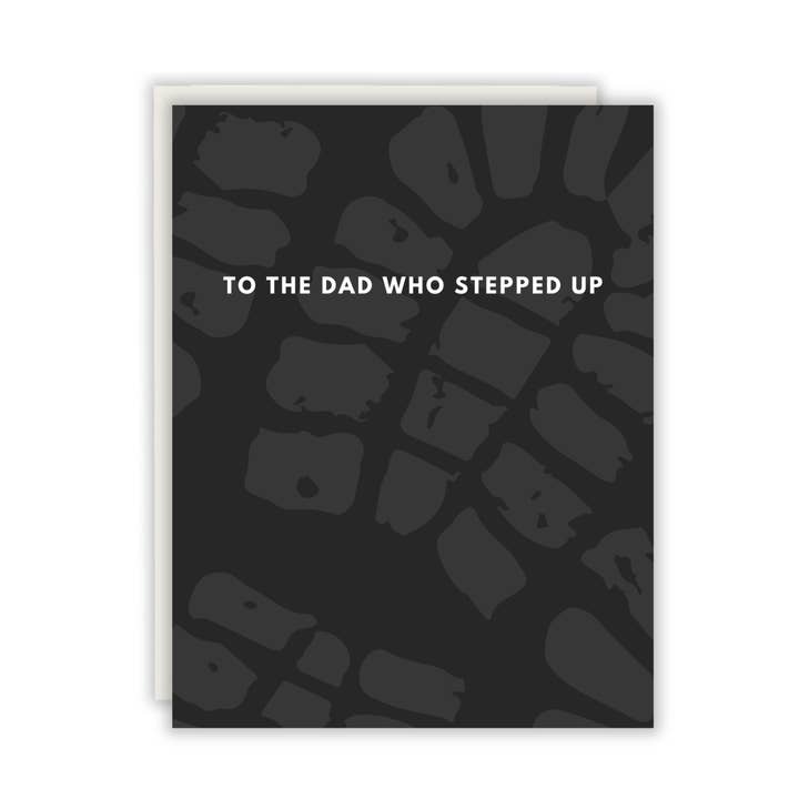 To The Dad Who Stepped Up - Step Father’s Day Card for wholesale by Paper Giggles