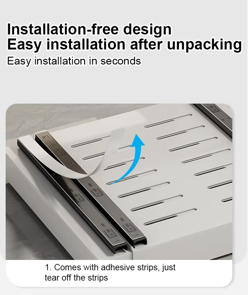 Casual Decore - Vente Rangements/organisateurs de cuisine - Tiroir de placard coulissant réglable4