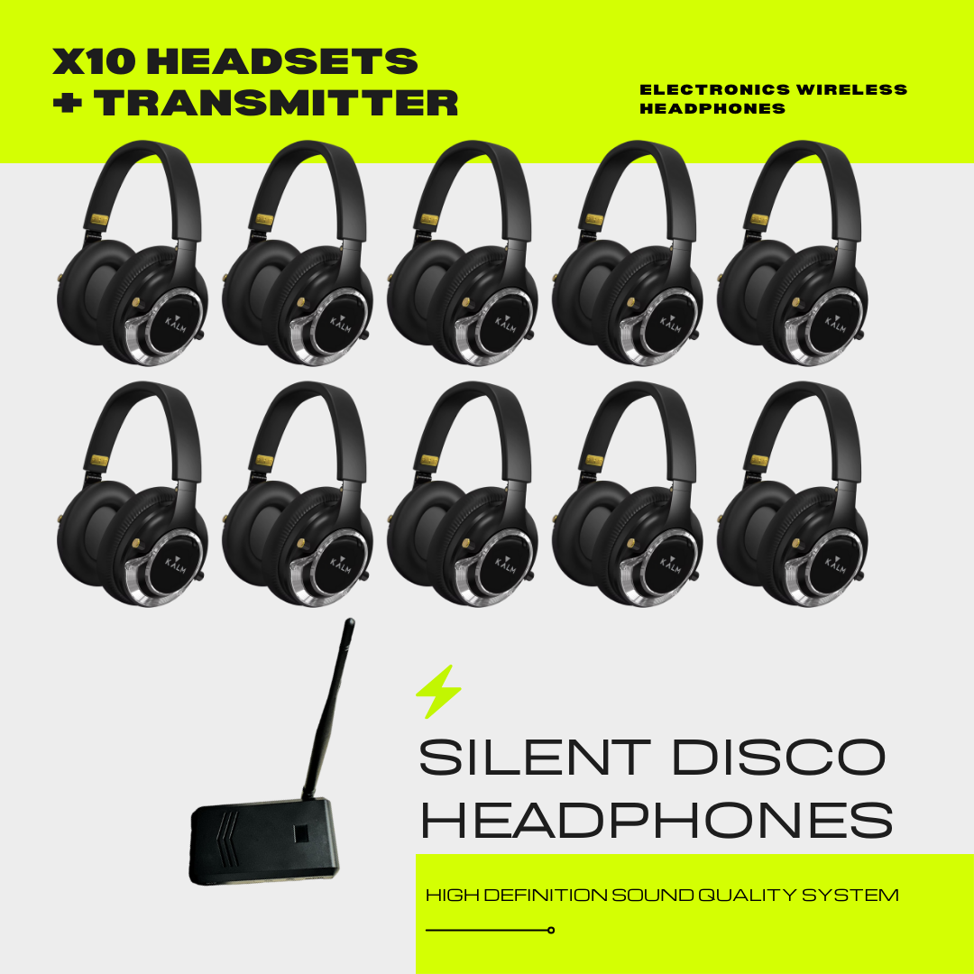Kalm Yoga - Vendita all'ingrosso Cuffie - Silent Disco Silent Yoga Kalm Now® Cuffie HiFi2