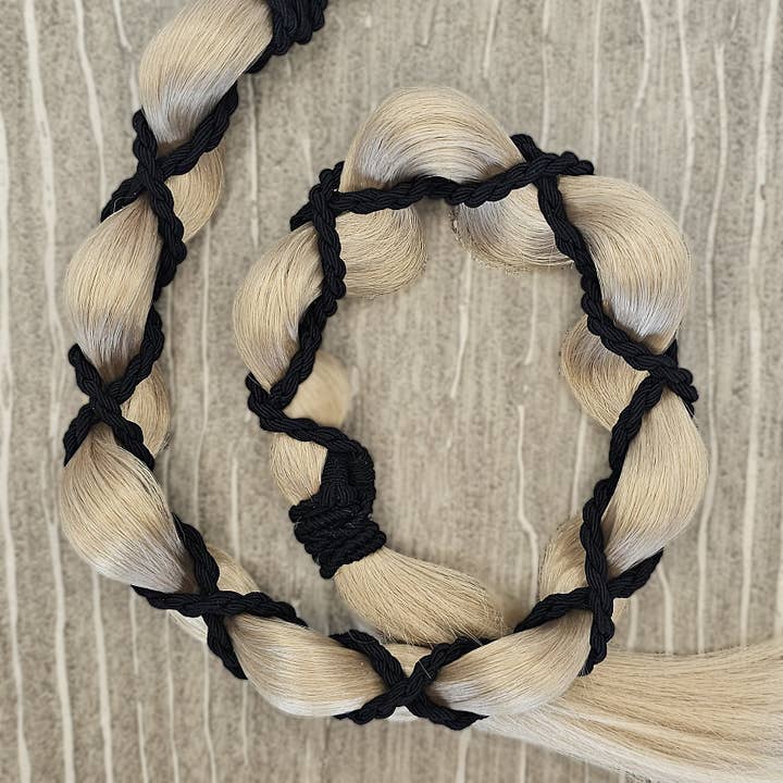 SasSea Wraps Hair Tie - Onyx (M) for wholesale by SasSea Wraps®