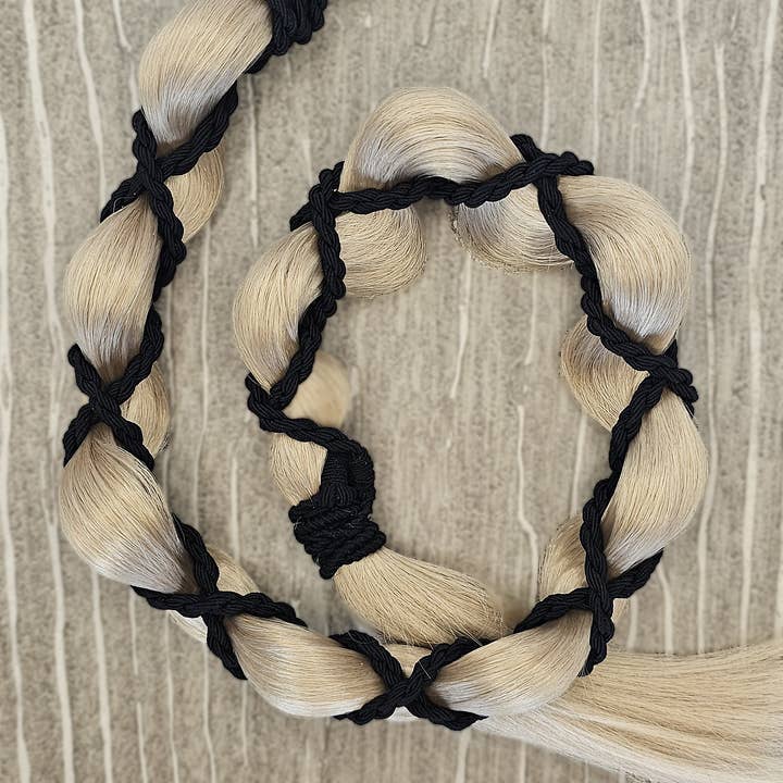 SasSea Wraps Hair Tie - Onyx (L) for wholesale by SasSea Wraps®