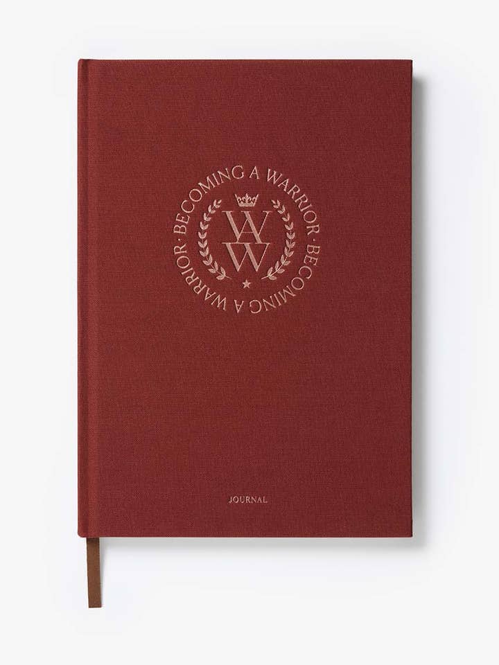 Journal Becoming a Warrior | Cahier d'exercices pour la croissance personnelle pour la vente par Intelligent Change