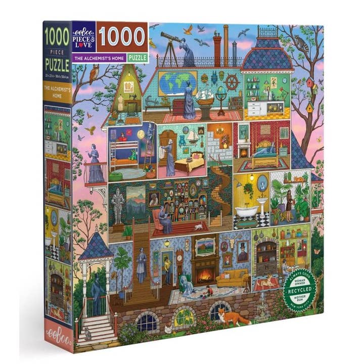 eeBoo 1000 Pc Puzzle - Alchemists Home for wholesale by Bobangles