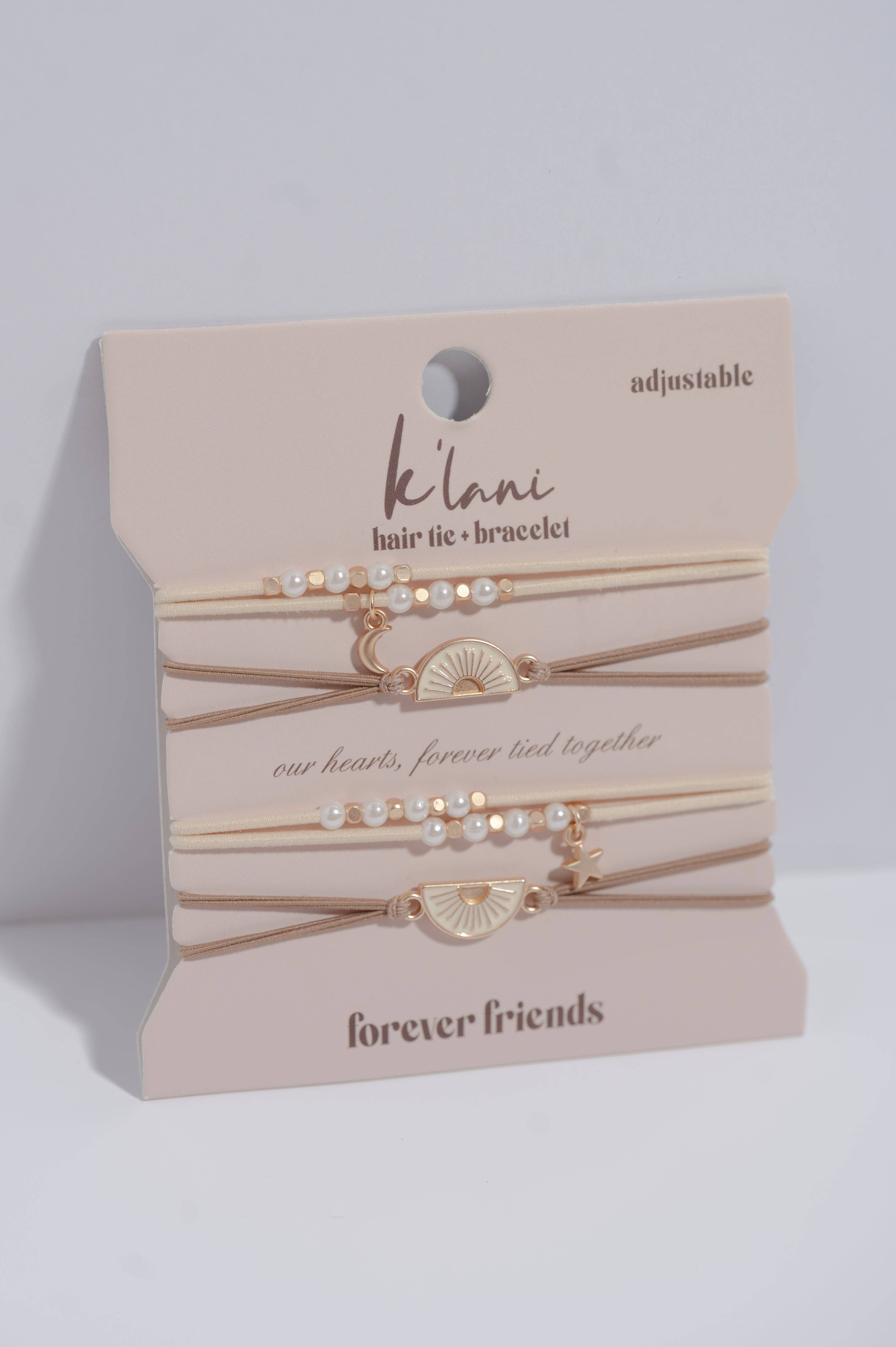 K'lani hair tie bracelets - Wholesale Jewelry Set - Forever Friends6