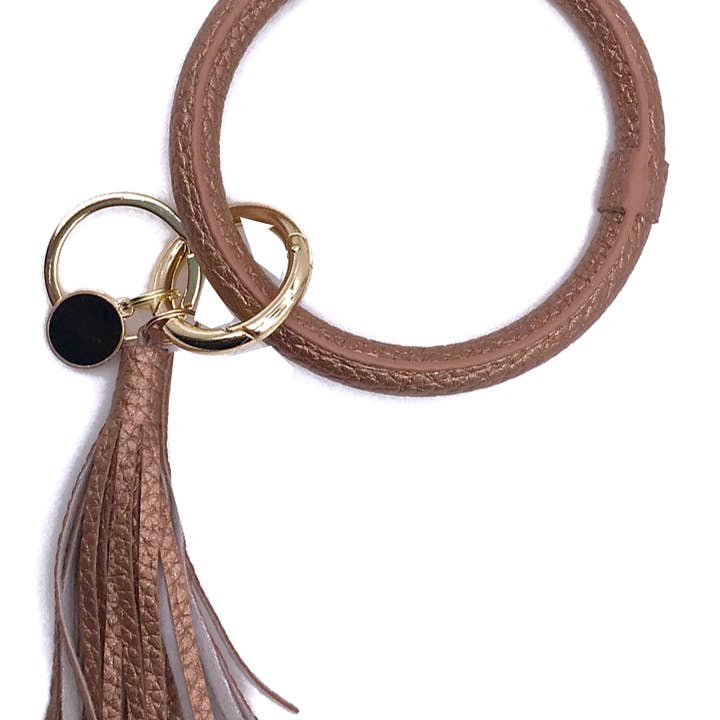 KC-8845 Bronze Wristlet Key Chain for wholesale by Girlie Girl Originals