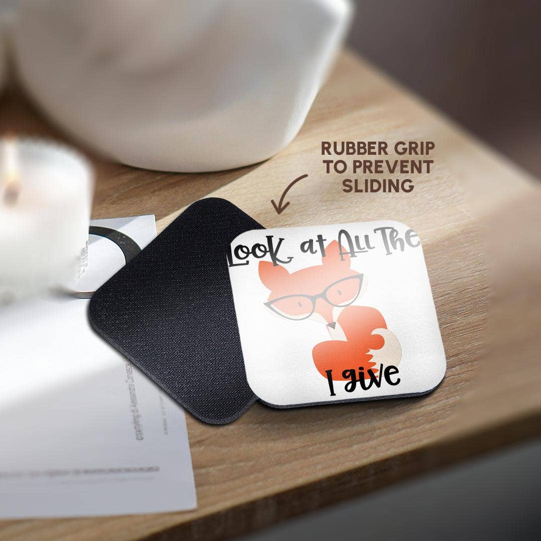 3dRose - Vendita all'ingrosso Sottobicchiere - 3dRose, Guarda Tutte le Volpi che Do, Sottobicchiere10