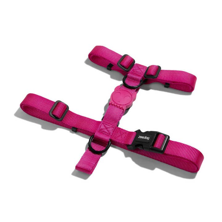 ARNÊS H-LED ROSA por atacado de Hundog - Official zee.dog distributor