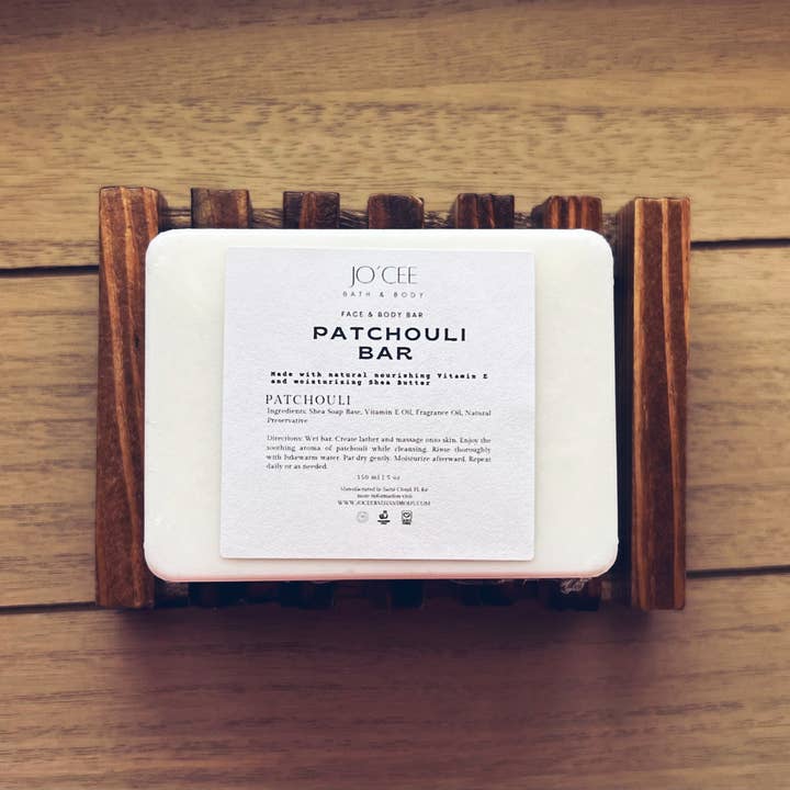 Barra de rosto e corpo Patchouli por atacado de TifOrganics