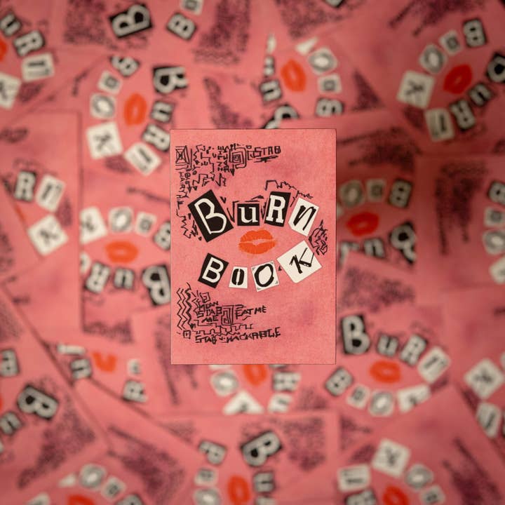 Burn Book... - Bookish Magnet for wholesale by Novel Book Store