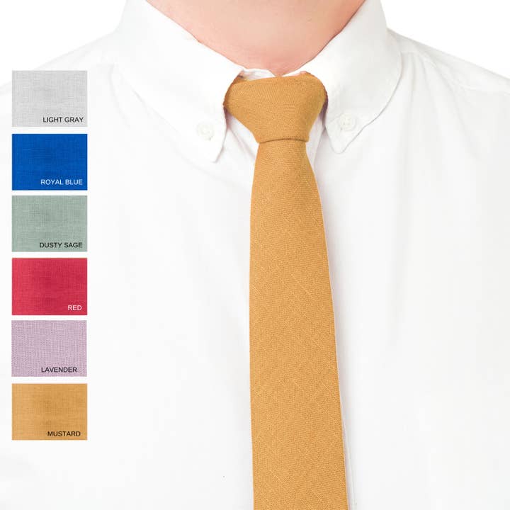 Cravates souci moutarde pour lui pour la vente par DucksnFoxes