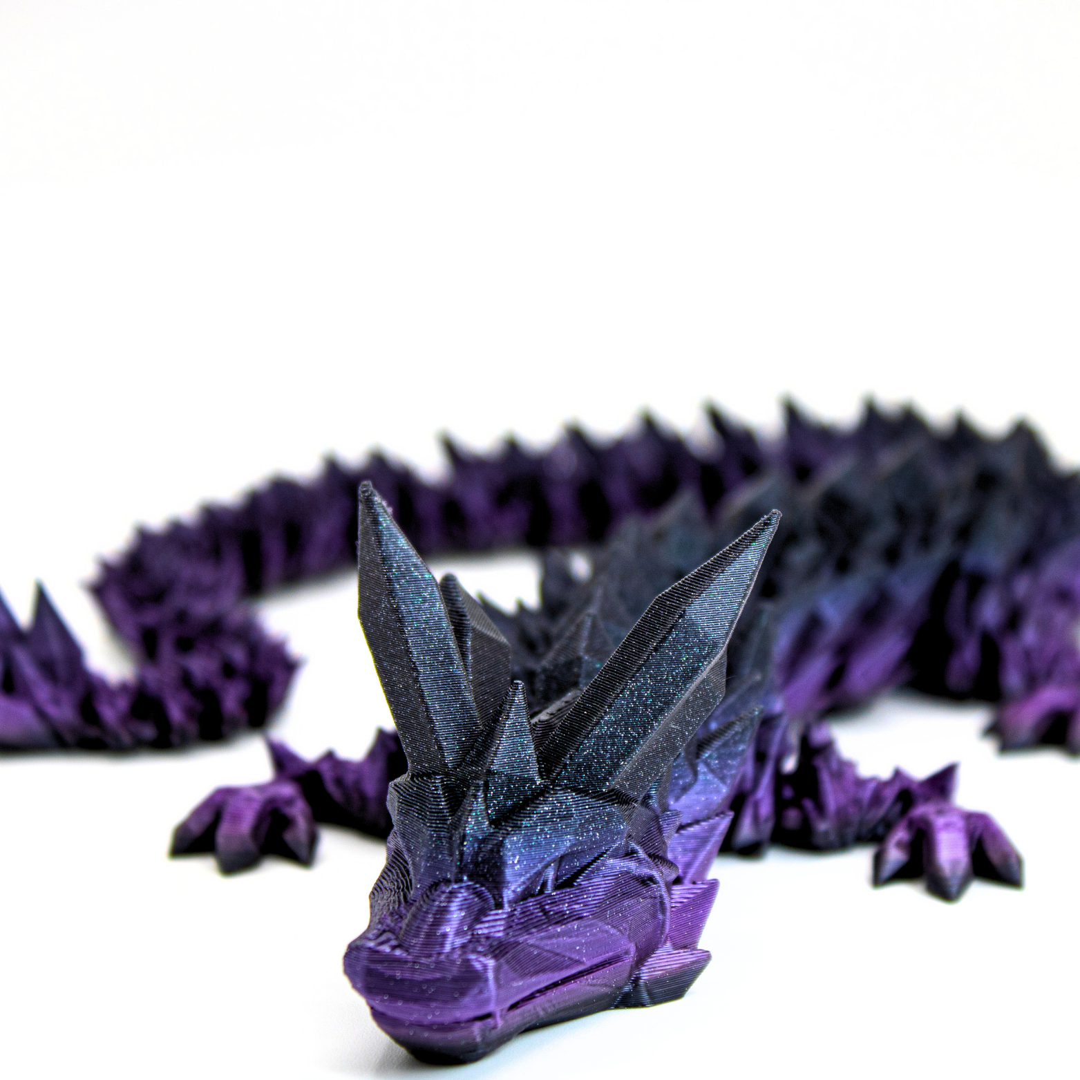 Dragon Fidgets - Wholesale Fidget Toy - Kids - 19IN Crystal Dragon Fidget Toy Decor, 3D Printed14