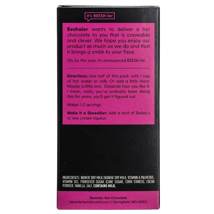 Beshaler Hot Chocolate - Wholesale Hot Cocoa Mix/Kit - Boy Band8