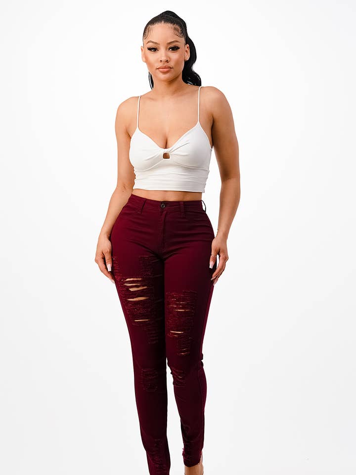 8 FARBEN LV-420 SKINNY USED-VOLLPACK für den Großhandel von Denim Zone U.S.A.