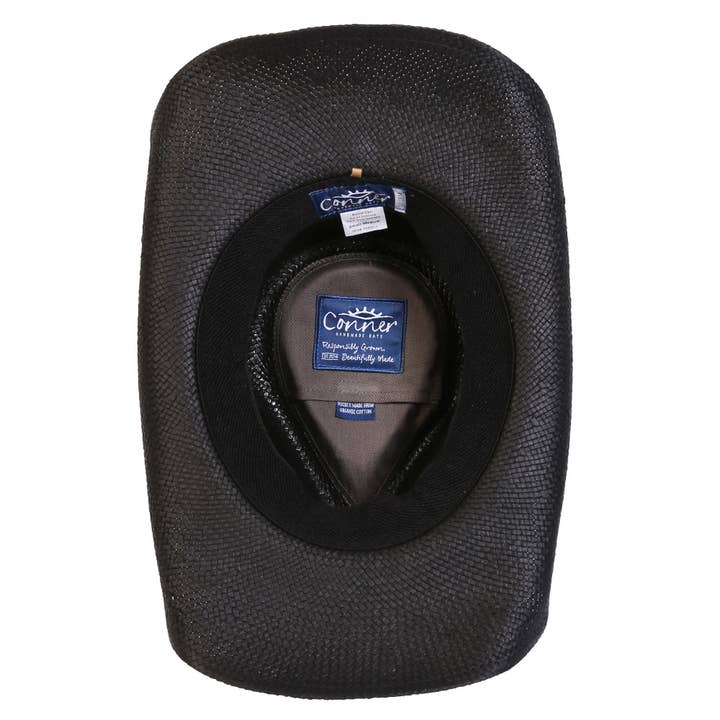 Black Gunsmoke Western Cowboy Hat for wholesale on Faire