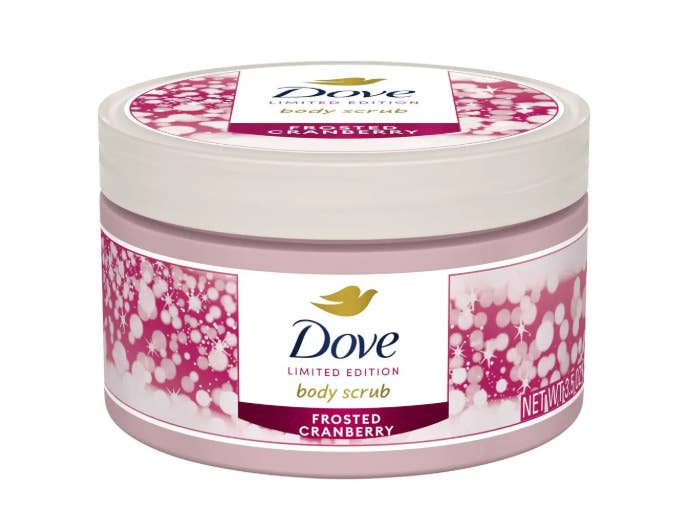 First Choice Buying – wholesale Body scrub/exfoliant – Dove Limited Edition Body Scrub, Frosted Cranberry, 3.5 oz1