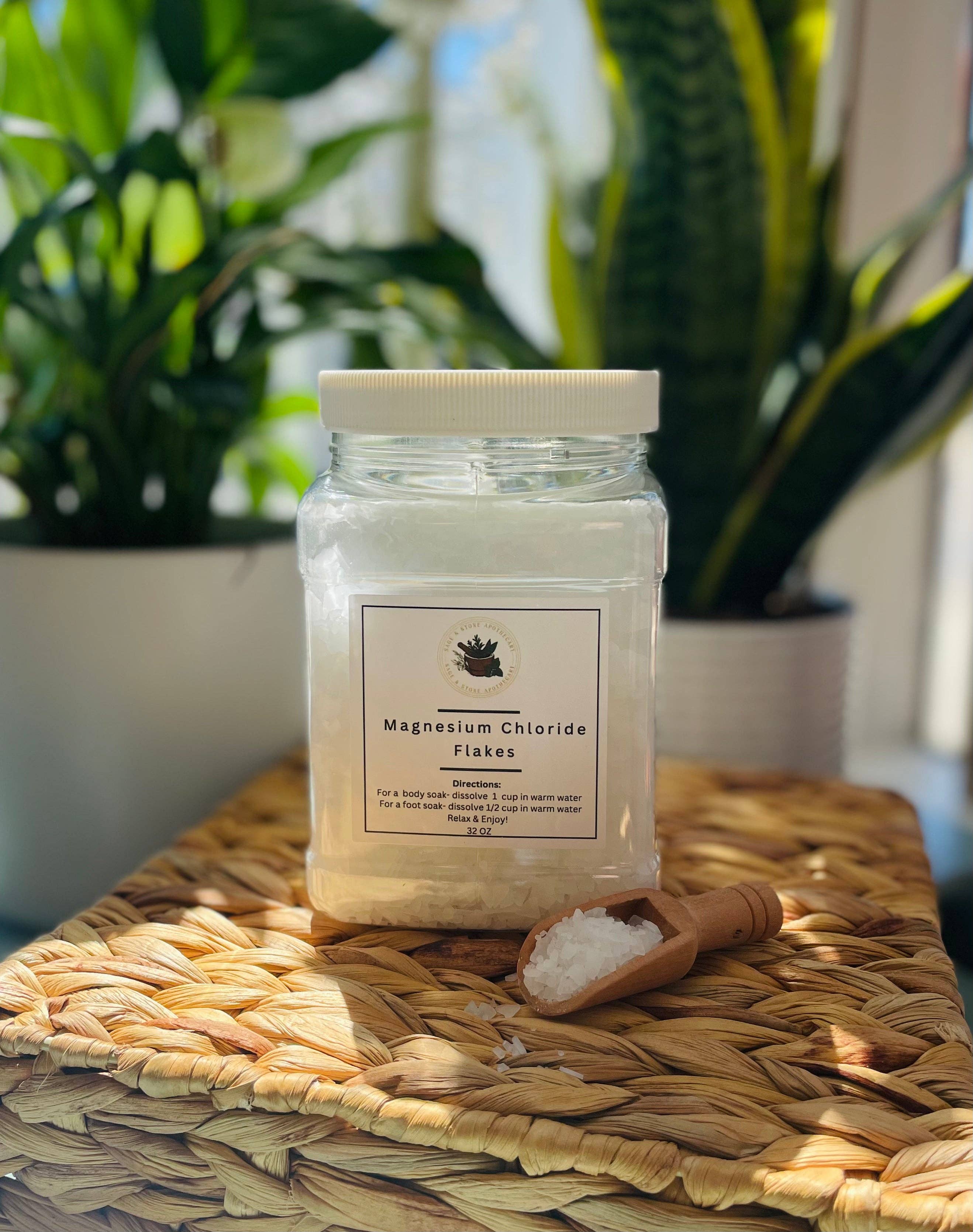 Sage & Stone Apothecary - Vendita all'ingrosso Sali da bagno - Fiocchi di cloruro di magnesio1