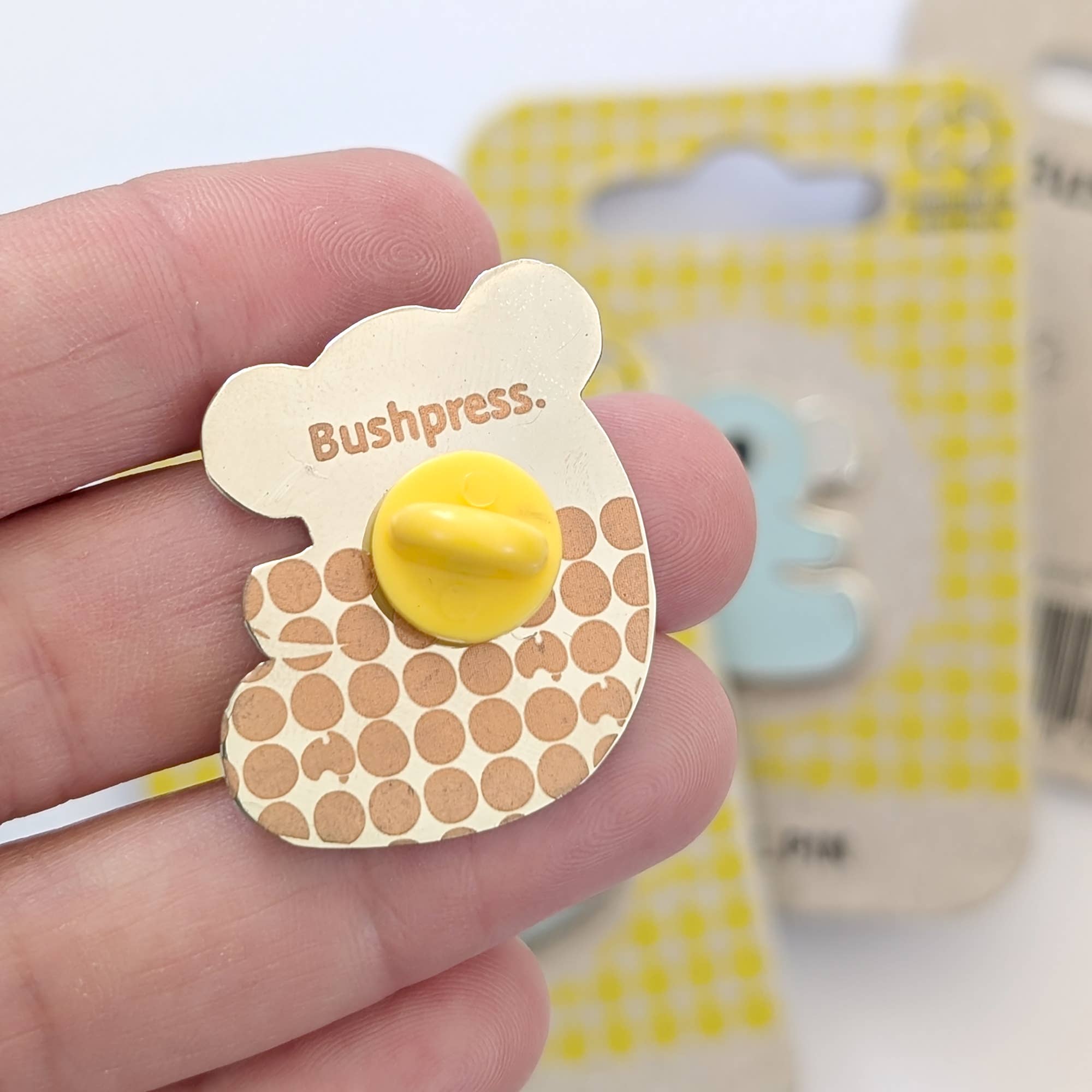 Bushpress - Wholesale Lapel Pin/Button - Koala enamel pin, blue5