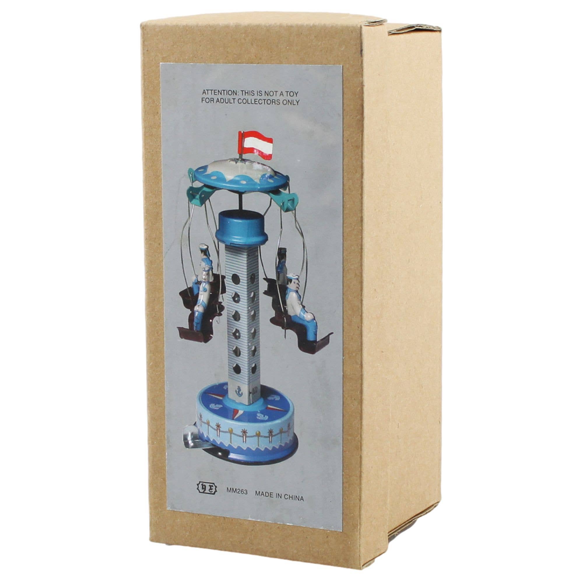 Tribal Trade GmbH - Wholesale Classic Toy - Kids - Tin toy carousel with sailor carousel3