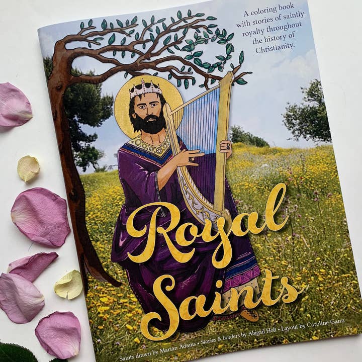 Koninklijke Heiligen: Een orthodox Heiligenboek om in te kleuren en te lezen voor wholesale door DRAW NEAR DESIGNS, LLC