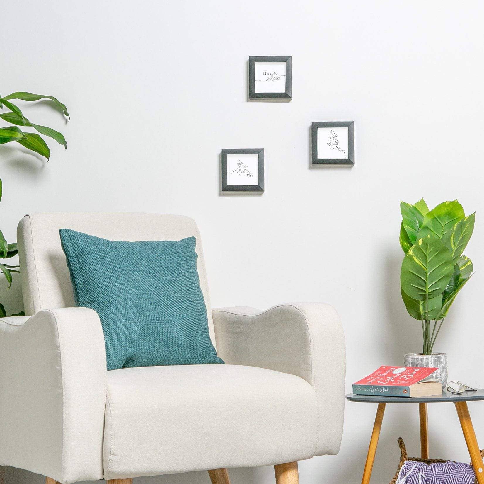 Rinkit Ltd - Wholesale Picture Frame - Nicola Spring Box Photo Frame - 4x4 - Black3