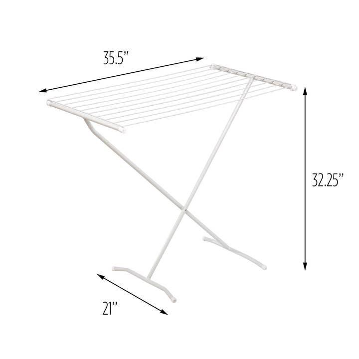 Honey-Can-Do - Wholesale Drying Rack - Metal X-Frame Collapsible Clothes Drying Rack