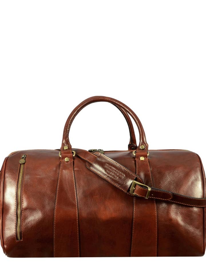 Leather Duffel Bag - Wise Children for wholesale by Time Resistance