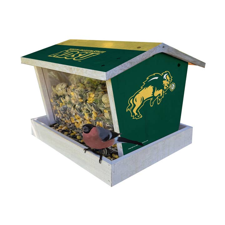 NDSU Bird Feeder - Assembled for wholesale by Fan Creations