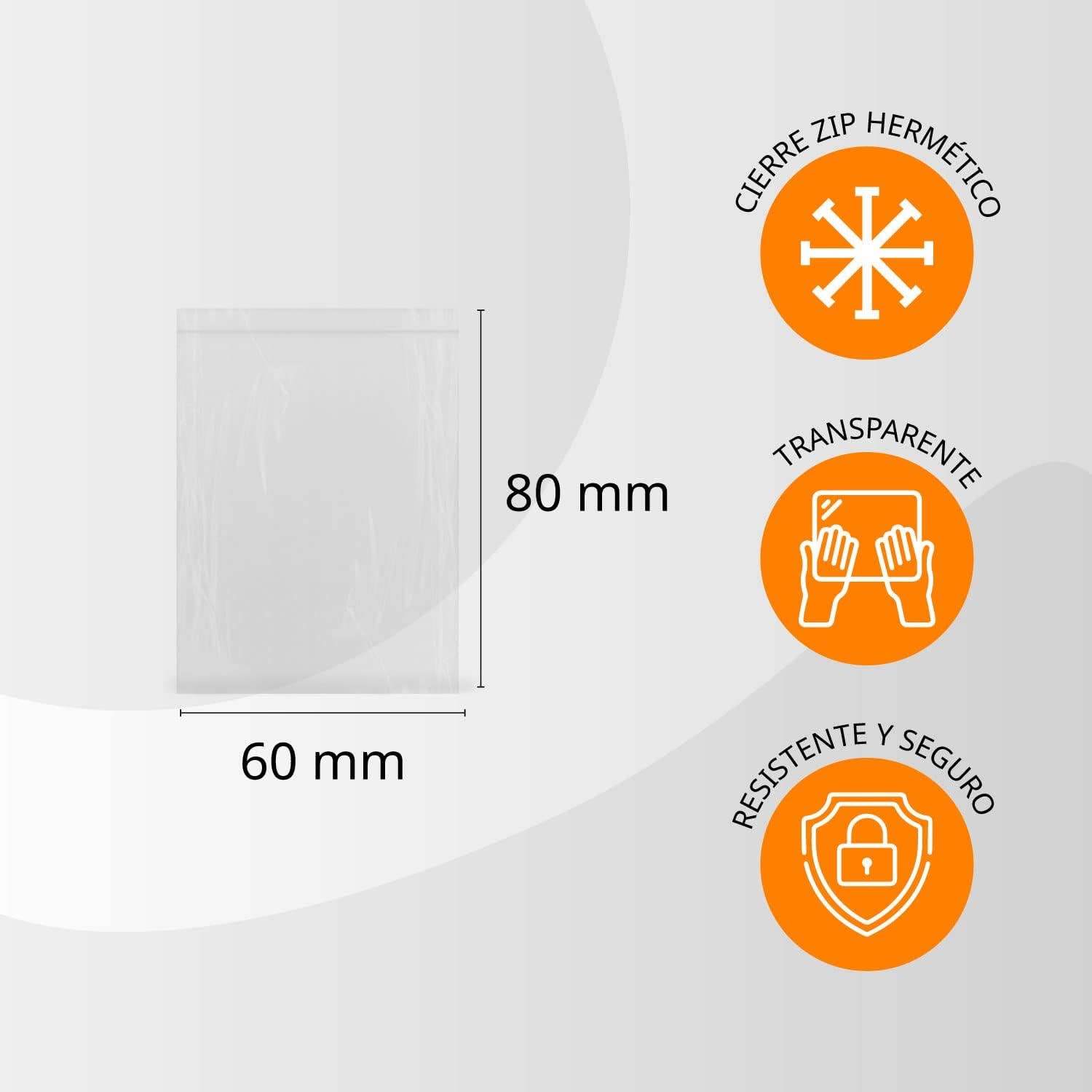 MEDEL OFFICE - Wholesale Food Storage Wrap/Bag - Transparent Multipurpose Airtight Bags - 100 Units1