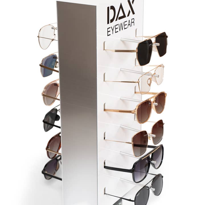 DAX Eyewear - Wholesale Sunglasses - Women's - DAX Spinning Stand - Stand Only (free on orders >$600)