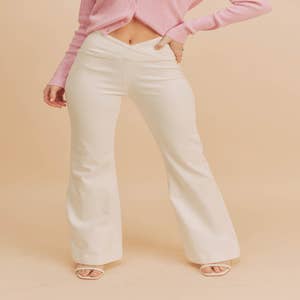 Purchase Wholesale white flare pants. Free Returns & Net 60 Terms