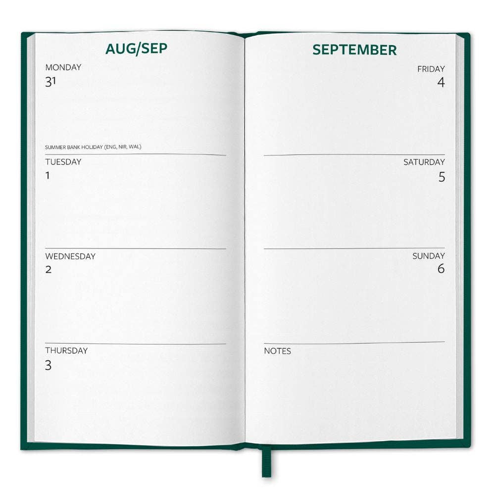 Danilo Promotions Ltd – wholesale Journal/diary – RHS 2026 SLIM DIARY3