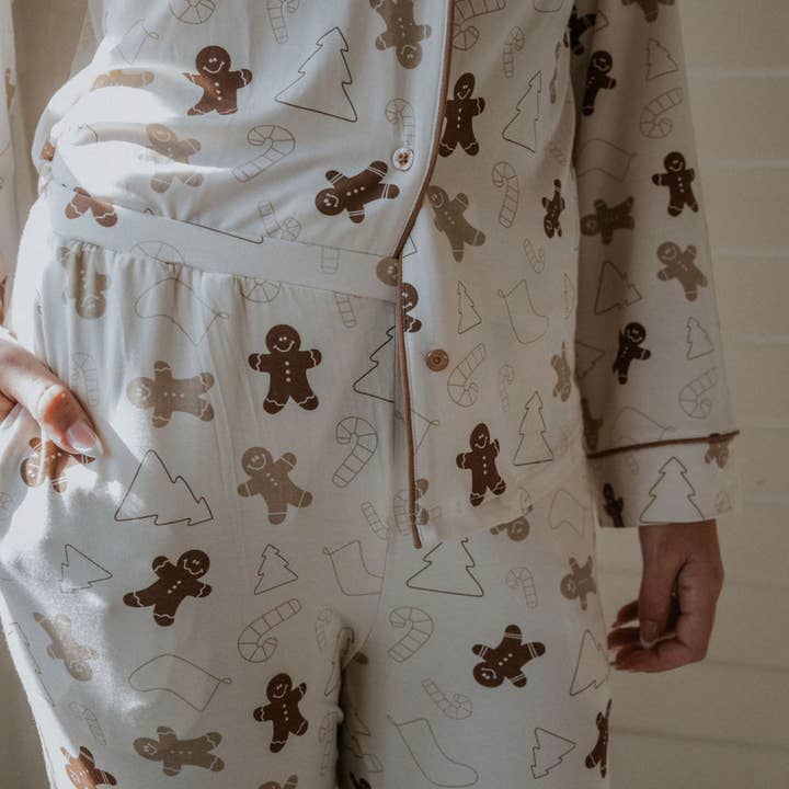 Everyday Leisure - Wholesale Sleepwear Set - Women's - Gingerbread | Women's Bamboo Flare Set