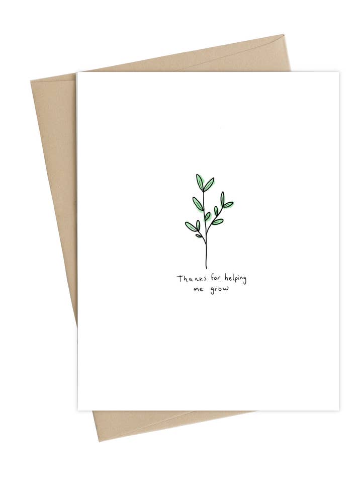 Bedankt om me te helpen groeien voor wholesale door Little May Papery