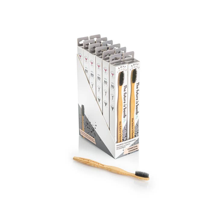 The future is bamboo - Wholesale Toothbrush - Charcoal Toothbrush