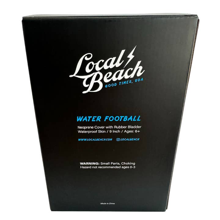Local Beach Checker Beach & Water Football 9 inch for wholesale on Faire4