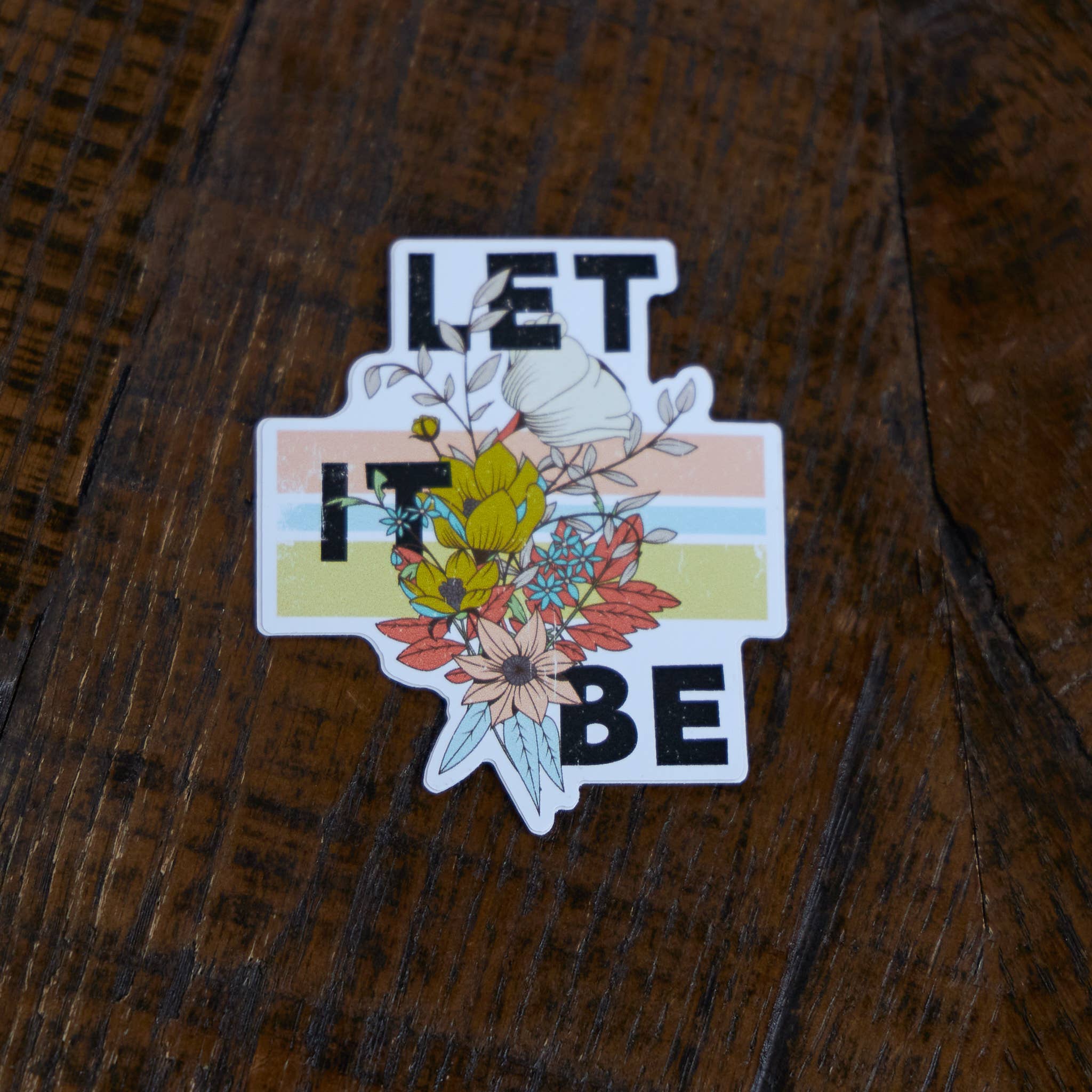 The Faith Journal - Wholesale Sticker - Let it Be (Clean) (Sticker)