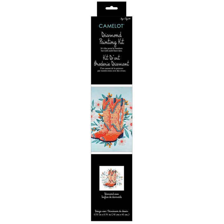 Multi Footloose and Fancy Free Diamond Painting Kit for wholesale on Faire